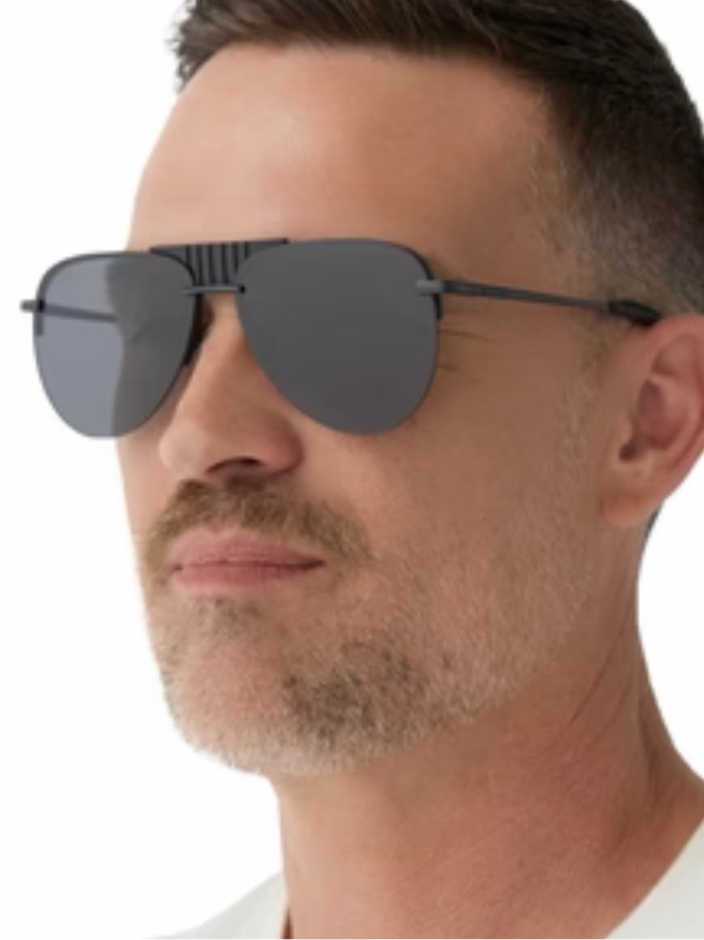 DIFF Eyewear Dart Vader 2.0 Aviator Sunglasses DE01-0304 Black Preowned